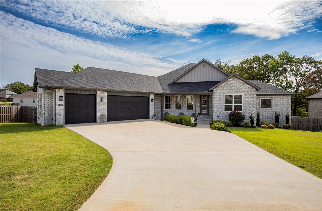 This beautiful home offers 4 spacious bedrooms and 4.5 bathrooms—with every bedroom having its own private bath. The layout is designed for both everyday living and entertaining, with two family rooms (each with its own fireplace) and a dedicated den/office perfect for working from home.The chef’s kitchen will impress with double ovens, a large walk-in pantry, and plenty of space to gather. A large laundry room plus additional washer/dryer hookup downstairs makes life a little easier. Other thoughtful touches include a central vacuum system, two patios with TV hookups, and a 3-car garage. The master suite is a true retreat with his-and-her closets. And then there’s the showstopper... The Vault.This 800 sq. ft. man-cave (not included in the home’s square footage) is unlike anything you’ve seen—featuring a theatre, craft area, workout space, and even an armory. It’s the ultimate bonus space for hobbies, movies, or just unwinding in style. All of this sits on over half an acre- this home truly is a must-see!