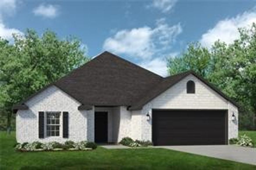 Welcome to the Osage, a capacious one-story ranch style home designed by family, for family. This floor plan is 1,567 sq ft and has 4 bedrooms, 2 bathrooms, and a finished 2 car garage with many personalization options to fit all of your lifestyle needs. The only cottage line home to have four bedrooms, the Osage provides the space and flexibility you need at an affordable price. Whether you’d like that extra room to serve as a bedroom, a home-office, or a playroom for the kids, this floorplan has the ability to meet that request. In addition, the Osage features a beautiful open concept living room, kitchen, and dining room with direct access to a spacious covered back patio, making this home perfect for entertaining in any scenario with ease. Hosting Thanksgiving dinner, grilling out back on game day, or simply having a movie night with the family can all be done to the comfort and enjoyment of your guests.