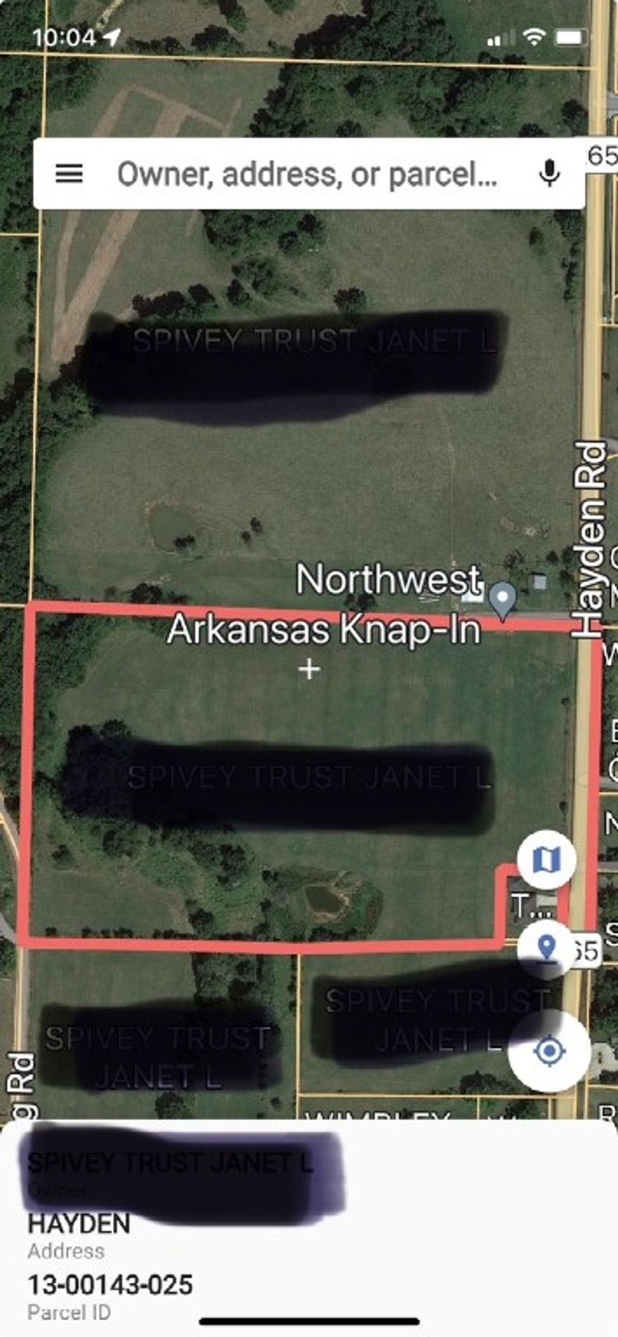 Development land.