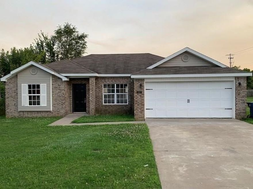 Amazing 3 bedroom 2 bath rental opportunity with lots of updates. This home has all wood look tile through out, painted white cabinets, stainless steel appliances and a fenced in backyard!