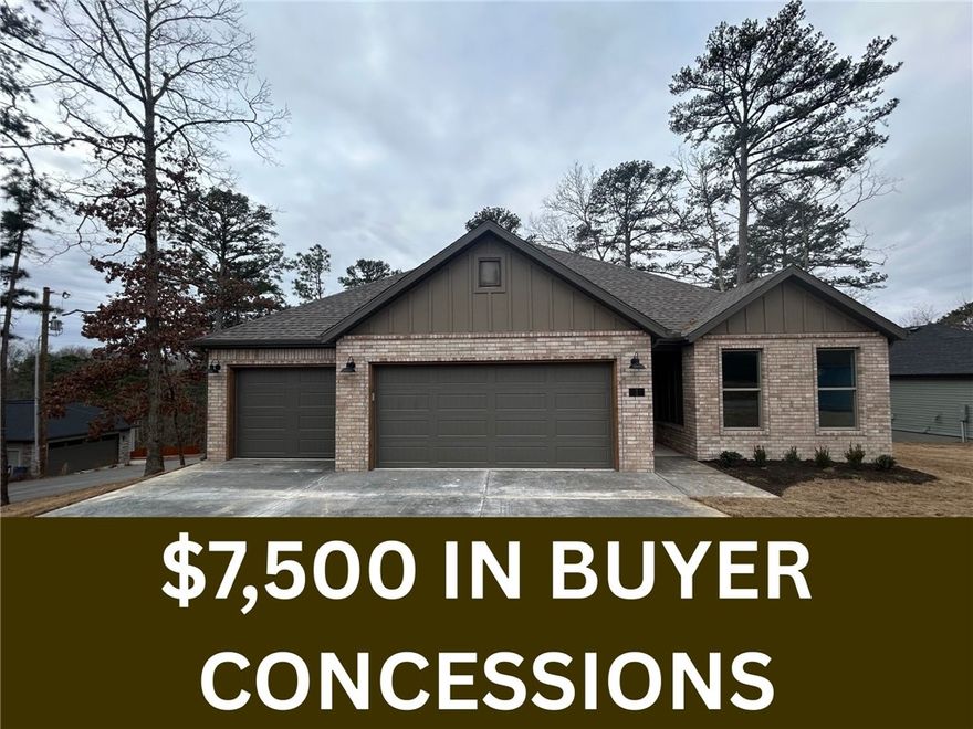 Welcome to this beautifully built new construction home offering 2,346 sqft of spacious living! Featuring 4 bedrooms, 2 bathrooms, and a dedicated dining room, this home is designed for comfort and style. The heart of the home boasts a cozy fireplace, perfect for gatherings, and a covered back deck ideal for outdoor entertaining year-round. Located just minutes from Lake Norway, Hwy 71, and the Bella Vista Country Club Golf Course, you’ll enjoy both convenience and recreation. Don’t miss this opportunity to own a brand-new home in one of Bella Vista’s most desirable areas!