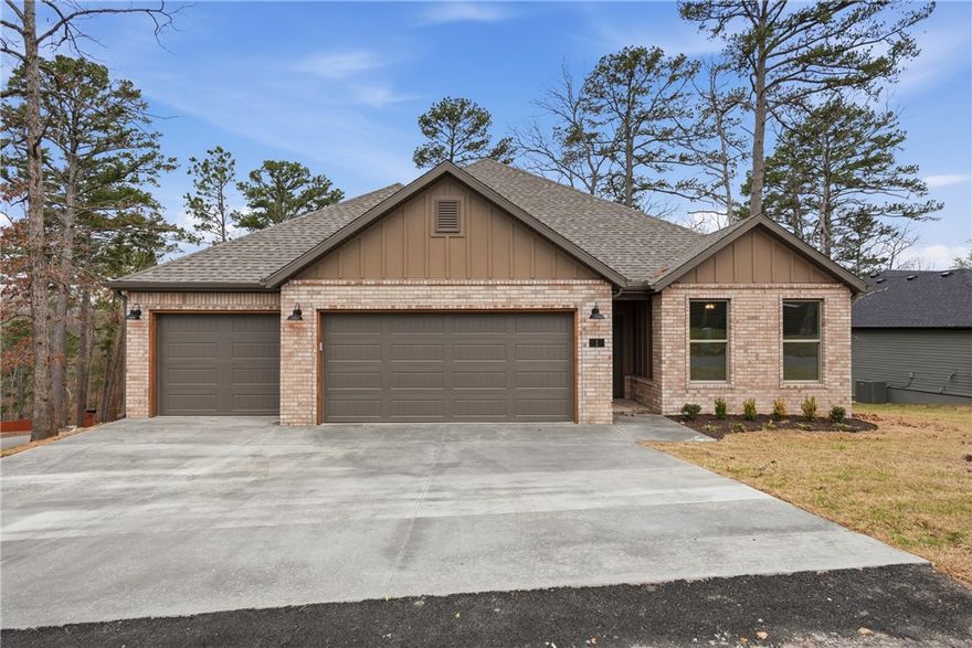 Welcome to this beautifully built new construction home offering 2,346 sqft of spacious living! Featuring 4 bedrooms, 2 bathrooms, and a dedicated dining room, this home is designed for comfort and style. The heart of the home boasts a cozy fireplace, perfect for gatherings, and a covered back deck ideal for outdoor entertaining year-round. Located just minutes from Lake Norway, Hwy 71, and the Bella Vista Country Club Golf Course, you’ll enjoy both convenience and recreation. Don’t miss this opportunity to own a brand-new home in one of Bella Vista’s most desirable areas!