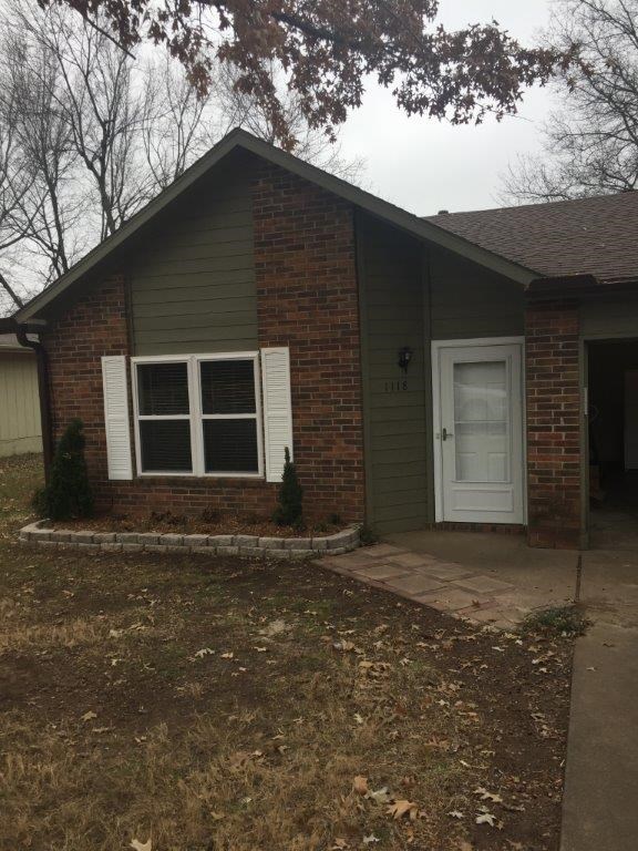 Not your average duplex! Like new: wood look tile flooring, custom cabinets/pantry, gas log FP, microwave above range, washer/dryer, refrigerator, DW, disposal, glass top range, newer sinks, fixtures, hardware, counter tops, toilets, ceiling fans in both bedrooms, 1 3/4 baths, storm doors for added security, covered private patio. Extra parking slab allows for 3 cars total parking. No fencing. No pets or smoking please. Move in date available 12/1/24. Renters Insurance required.