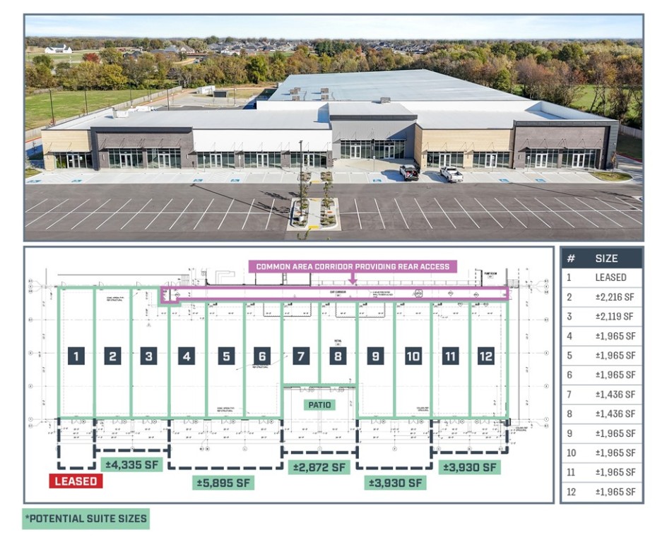 Tontitown Outlots - Commercial Lease