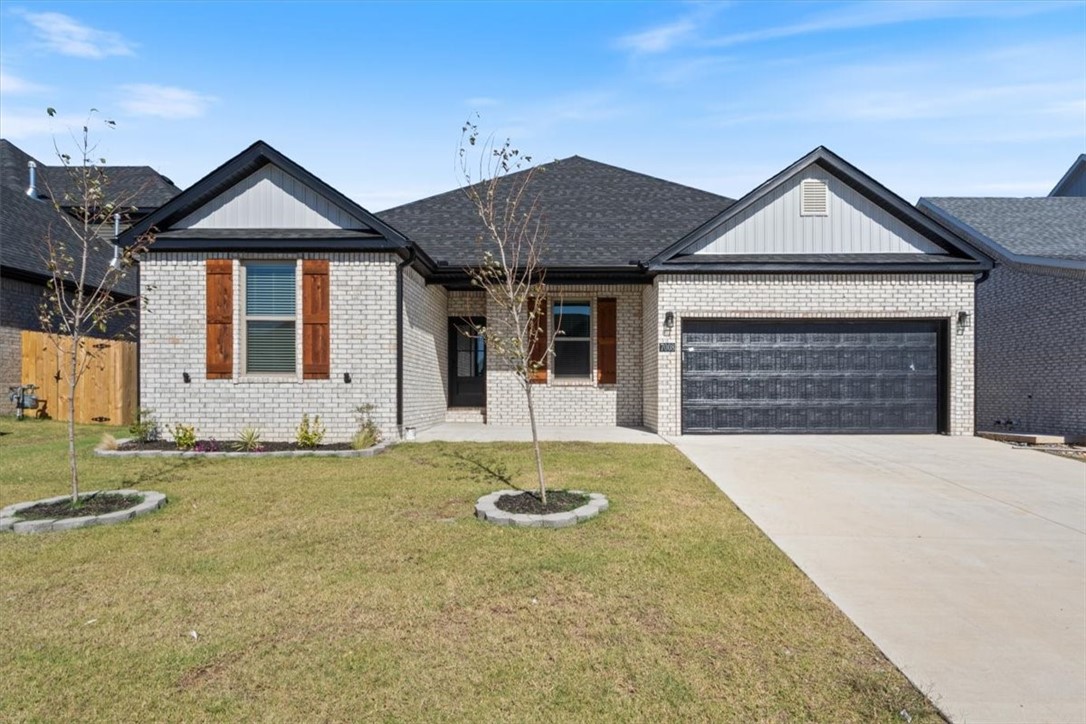 Welcome to your family home in Walnut Grove Estates. This upcoming Bentonville subdivision is located just minutes from Vaughn Elementary, the airport, groceries, gas, & more. This gorgeous home includes so many upgrades. Granite countertops, custom built cabinets, large kitchen island, eat-in kitchen, & so much more. The master is a true retreat with a soaker tub, custom tile shower with bench, & oversized walk-in closet. Fence & gutters included in purchase price. Neighborhood pool & other POA amenities coming soon. You don't want to miss out on this one, because it won't last long.