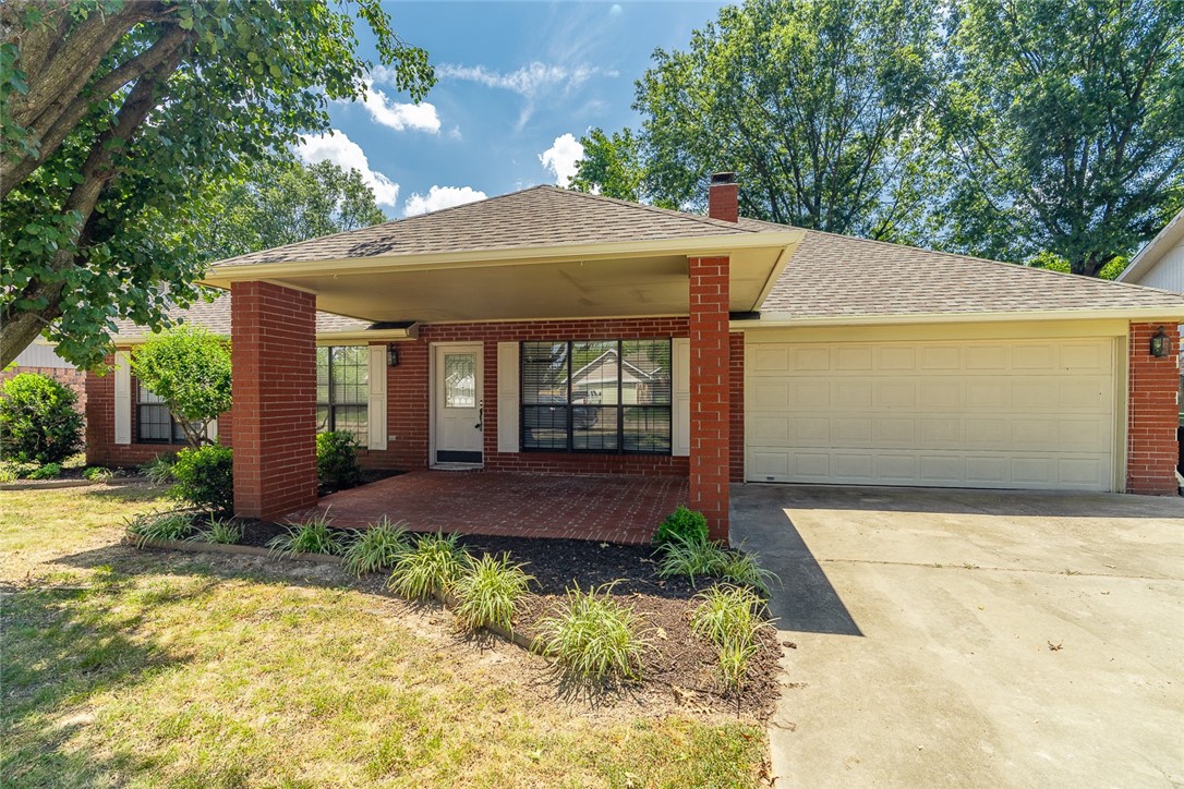 Welcome to this charming 3-bedroom, 2-bath home nestled in a quiet neighborhood. Sitting on a nice level lot, the property offers great curb appeal with a landscaped front yard and a welcoming covered front porch. The fenced-in backyard provides plenty of room for pets, play, or gardening, while the screened-in porch is perfect for enjoying the outdoors in comfort year-round. Inside, you’ll find a cozy wood-burning fireplace along with thoughtful built-ins that add character and functionality throughout the home. With a practical layout and inviting spaces, this home balances everyday comfort with charming details.