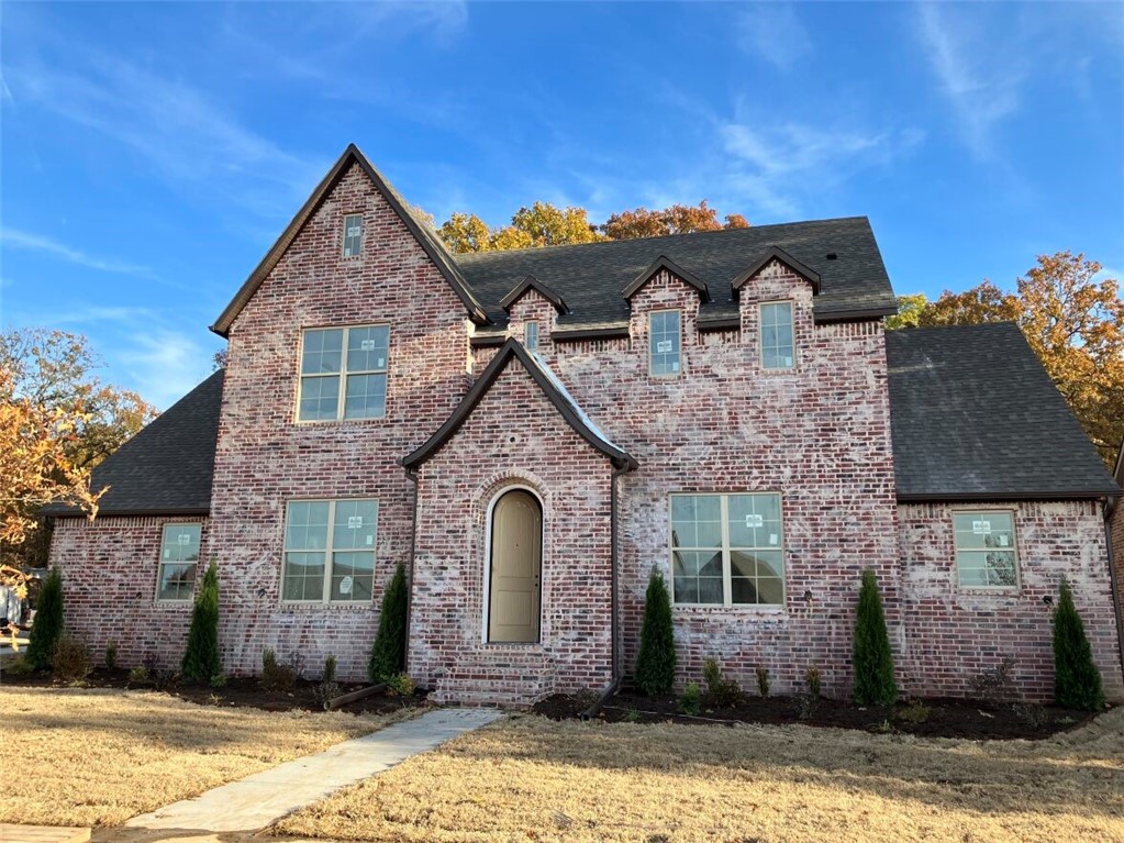 Beautiful, spacious home and AMAZING lot in The Brooklands! Space abounds in this 4 bedroom, 3 car garage home that includes a dining room, media room and play/bonus room. Features include mud room area, wood floors, quartz and granite countertops and a hidden pantry. Enjoy your morning coffee on the covered patio overlooking trees in the GREENSPACE behind this home! The Brooklands community offers a community pool and playground to enjoy.