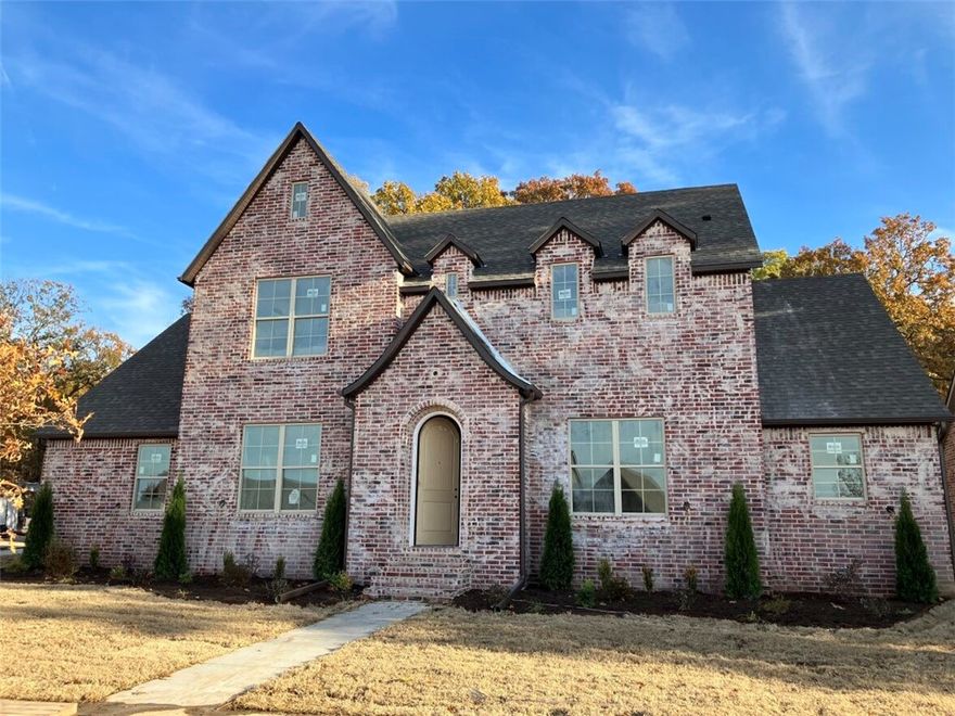 Beautiful, spacious home and AMAZING lot in The Brooklands! Space abounds in this 4 bedroom, 3 car garage home that includes a dining room, media room and play/bonus room. Features include mud room area, wood floors, quartz and granite countertops and a hidden pantry. Enjoy your morning coffee on the covered patio overlooking trees in the GREENSPACE behind this home! The Brooklands community offers a community pool and playground to enjoy.