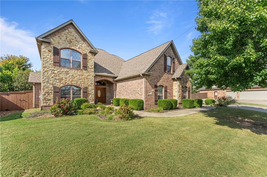 Welcome to this exceptional Lochmoor Club home, where classic design meets comfort. From the side-entry garage to the beautiful hardwood floors, every detail has been thoughtfully designed. The gourmet kitchen features double ovens, stainless steel appliances, a gas cooktop, and granite countertops, making it a true centerpiece for family gatherings and entertaining.Relax in the theater room with projector and wet bar, or unwind in the backyard oasis with a built-in grill, lush landscaping, and French drains. The spacious side yard offers plenty of room for play, pets, or a future pool! This home also includes a security system, central vacuum, irrigation, whole-house sound, and a large laundry room with sink, storage, and walk-in pantry. The primary suite offers a serene retreat with a custom walk-in closet and beautiful finishes. Located in a sought-after community with a pool, tennis, basketball, and playground—this home blends comfort, elegance, and lifestyle in one perfect package. This one won't last long!