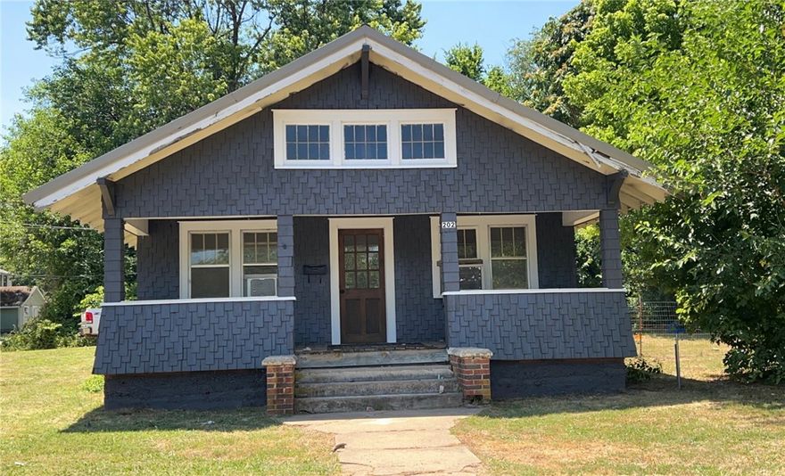 Charming 1940 Craftsman home full of character and potential! Situated on a spacious corner lot, this 3-bedroom, 1-bath property offers 1,142 sq ft of living space and is ready for your personal touch. Inside, you’ll find unique architectural details that highlight the home’s vintage appeal,  along with some of the original wood floors, a traditional galley kitchen and a dedicated dining room perfect for gatherings.

With a little vision and TLC, this property could truly shine—ideal for investors, renovators, or buyers looking to restore a classic home. Don’t miss the opportunity to bring this Craftsman gem back to life! Please do not disturb the tenants. Minimum of 24 hr notice is required for showings.