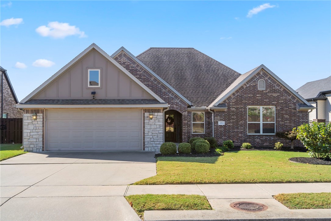 Located in the highly sought-after neighborhood of Cross Creek, this beautiful 4-bed, 3-full bath home is perfect for hosting and sits just off the neighborhood walking trail. Other features include tall ceilings, custom cabinets, granite countertops, hardwood floors, and surround sound in the living room. The covered back porch is perfect for relaxing and sipping coffee in the mornings or winding down in the evenings. The home also includes an irrigation system for easy lawn care. Neighborhood amenities include; a community pool, playground, and sports fields - all within walking distance of the home.