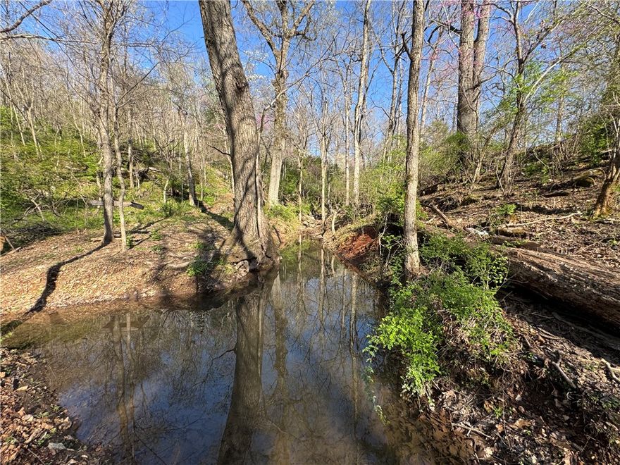 Looking to live off grid? Come check out these 5.12 acres ready for your adventure or hobby farm. Property is outside of the city limits but 11 minutes to I49 for easy access North or South of NWA. It comes with two project cabins (one is 10ft x 36ft  the other is 11ft x 20ft). They’re ready for your design ideas. It also has a 16ft x 30ft horse/animal shelter to house your livestock if you choose or for you to convert into storage space. Wet weather creek on the property. Call to schedule your private showing!