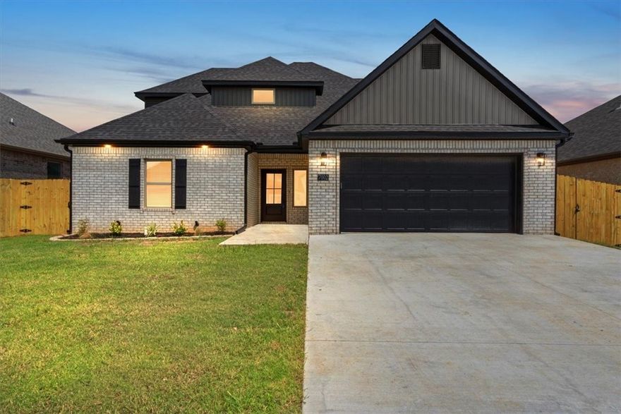 The seller is now offering an additional $5,000 in concessions, on top of already available incentives, through Valentine’s Day! Welcome home to Walnut Grove Estates, a growing Bentonville subdivision conveniently located just minutes from Vaughn Elementary, the airport, shopping, dining, and everyday essentials. This beautiful home is packed with desirable features, including quartz countertops, built-in wine rack, a spacious kitchen island, LVP flooring in the main living areas, generous closet space, and a cozy gas fireplace. The primary suite is a true retreat, complete with a relaxing soaker tub, custom tile shower, and an oversized walk-in closet. Fence and gutters are included in the purchase price. Future neighborhood amenities will include a pool and additional POA features. To top it off, the seller is offering up to $10,000 toward closing costs, interest rate buy-downs, or appliance upgrades.