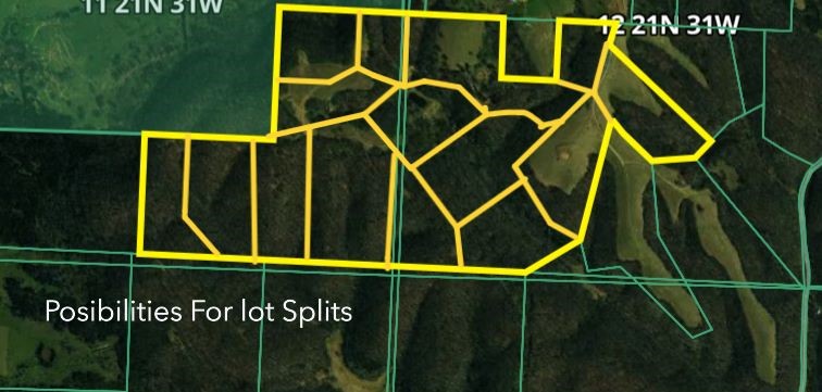 Possibilities of parcel splits.