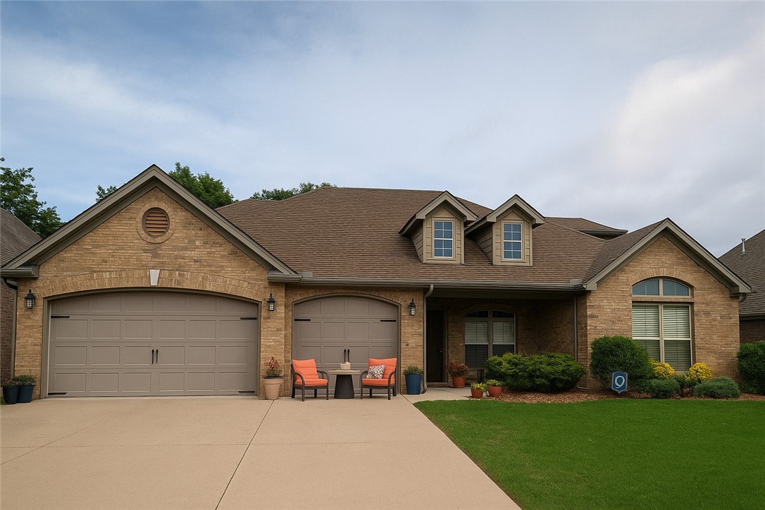 Experience comfortable and spacious living in this beautiful Bentonville home, enhanced by a newly added second-story bonus room (perfect as a 5th bedroom) featuring a unique custom spiral staircase. The interior boasts a desirable open floor plan with elegant wood flooring throughout, complemented by a stylish kitchen featuring granite countertops. Imagine summer days enjoying the community pool and connecting with wonderful neighbors. Our neighborhood also offers a playground, basketball/pickleball court, and a climate-controlled pavilion for year-round enjoyment. With a convenient three-car garage, parking and storage are ample. Families will appreciate being in the top-rated public school district in Arkansas, with Willowbrook Elementary, Bright Field Middle School, Fulbright Junior High, and Bentonville High. Convenience is key, as we are located just a short walk or bike ride from the Bentonville Community Center's extensive amenities, including pavilions, tennis courts, a playground, and scenic trails.