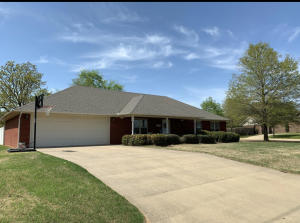 Really nice 3 bedroom 2 bath, home features 1600 square feet, large open concept living room and kitchen area. Cabinets have been newly painted with new hardware. Vaulted ceiling in living/kitchen area. Three really spacious bedrooms, Master has walk in closet and master bath. Separate utility room with Pantry area. New dishwasher as of this month, new HVAC installed in May, hot water heater new two years ago. Very nice privacy fenced back yard. Garage has a large storage closet. Seller also offering a ! year home warranty. This is a great house call today for your showing.