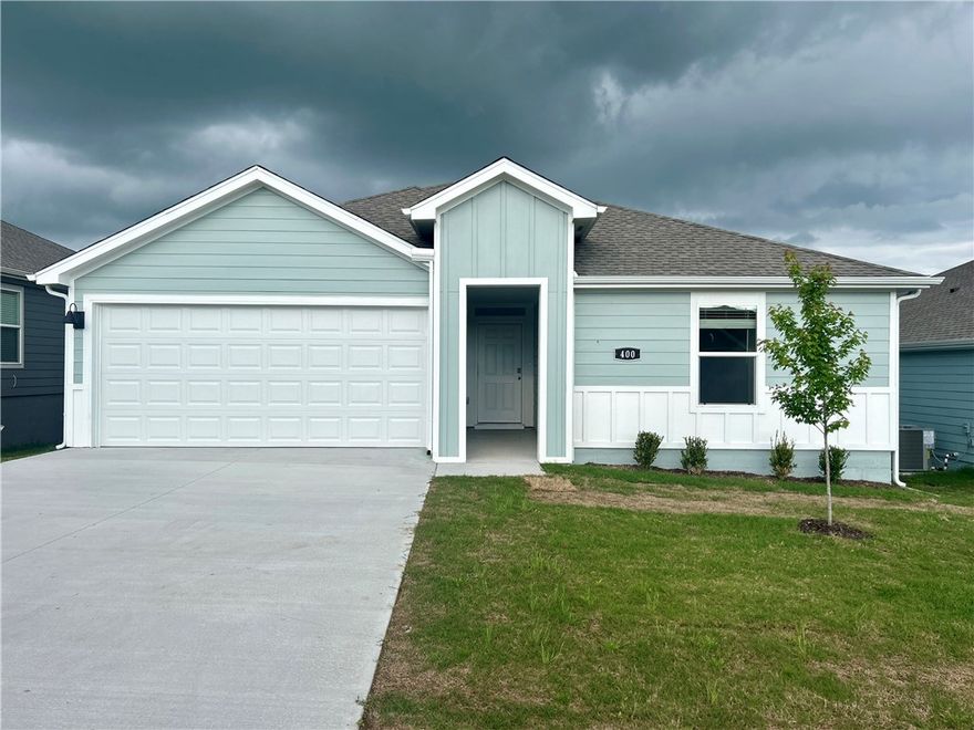 Beautiful Bryant plan in Selah Meadows, our newest home community situated in the heart of Prairie Grove.  Each home in Selah Meadows is meticulously crafted with attention to detail, creating a space that feels both luxurious and welcoming.  From the moment you walk through the door, you'll be greeted by modern features and spacious layouts that cater to every lifestyle. Our homes boast premium finishes and thoughtful designs, ensuring that you'll be stepping inside your own personal oasis. These homes will be complete with LVP flooring throughout, wood shelving in all closets, pantry and utility room. Kitchen will have granite counters, 36-inch cabinets, stainless steel appliances! Ceiling fan in Living room and Bedroom One. Bedroom one bath will have granite kitchen counters, double sinks, and a walk-in shower. Home will have a Garage Door Opener, and a Landscape package. Home will have Beautiful 4 Sides Hardie Siding ®.