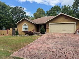 Location, location, location... Here we go! Trails and Trail Heads! Gainsford Trail Head and SBAT trail on the left and Tower Trail Head and Taylor Homestead trail on the right. Fantastic home nestled at the end of the street. Once you cross the tree line you are in your own 3 bedroom 2 bath personal oasis. Large backyard with poured partial basketball practice court. Granite counter tops throughout, crown molding, antiqued cabinets ready for a new owner! Exterior is synthetic stucco.