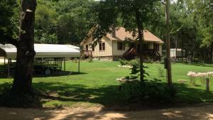 Quality home & 5 Acres near Beaver Town/White River. 2 spacious storage buildings,12 X 24 shop, 2-2 car carports. Pelican whole house filter and softener, tankless water heater,2 holding tanks, 17,000 KW whole house generator. Master suite offers a walk-in closet and walk-in shower and heated bathroom floor. Home built in 2011. 2.5 miles to water and fishing.