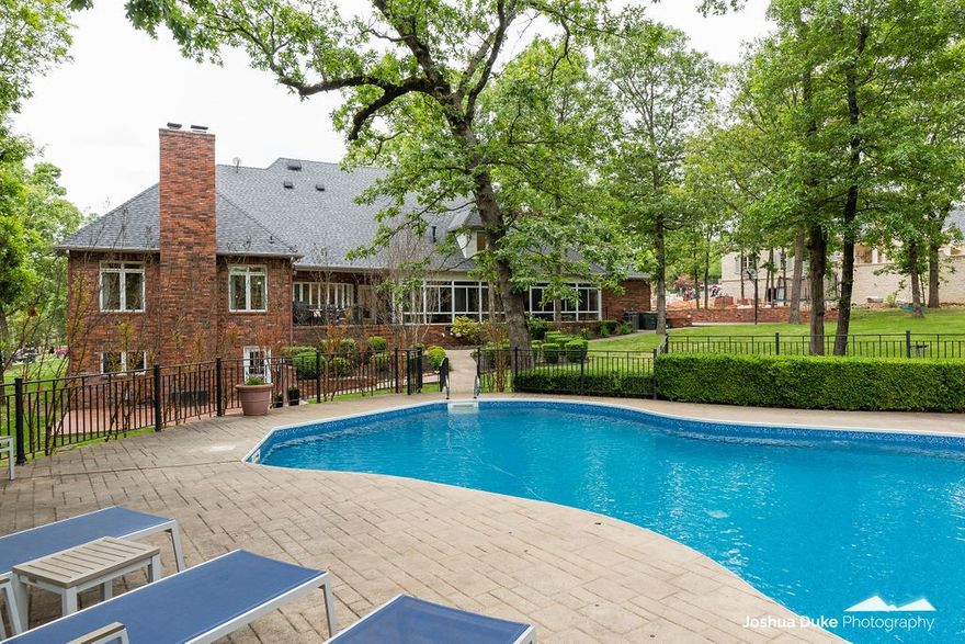 A rare find! Stunning 5 bedroom, 4.5 bath home on 1.25 acres in Savanna Estates. Extensively remodeled in 2019, this property boasts fabulous entertaining opportunities. Graceful foyer leads into vaulted and beamed living room w/stone fireplace & huge, new gourmet kitchen with high-end appliances & quartz countertops. First-floor Master Suite Bathroom incl. Carrara Marble & Quartz, walk-in shower, soaking tub, and two WIC’s. First floor continues w/office, elegant formal dining room, newly created mud room & laundry area, breakfast room and windowed sunroom. Curved staircase leads upstairs to four separate bedrooms, en suite baths, remodeled jack & jill bathroom & bonus room. Lower level features game room/den, Kitchenette, & full bathroom. New flooring, paint, light fixtures, & window treatments throughout. Abundant storage. Backyard oasis incl. heated pool with gas heater & custom solar cover, mature landscaping & trees & three separate patios. Don't miss this fabulous property with decorator touches throughout.