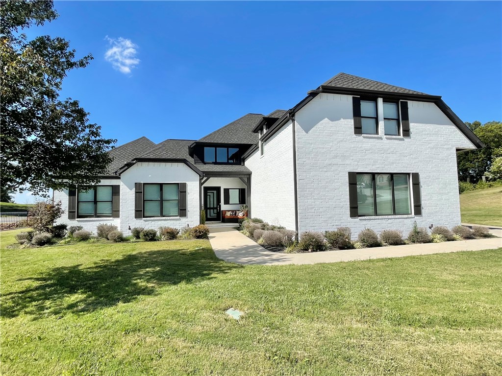 Beautiful open concept home with upscale finishes, a chef's kitchen, outdoor fireplace and patio perfect for entertaining, 5th bedroom could be used as a bonus room. Bentonville Schools! Home could be available as soon as December 1, 2023. You will love the location!