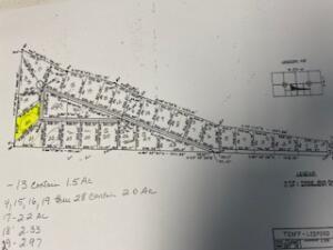 2.33 acre lot, wooded.