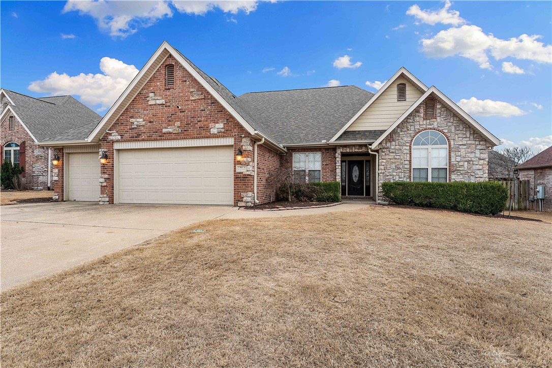 Big price drop on this phenomenal location with a brand new roof, new fresh paint, new carpet, gunite pool, full movie room and all bedrooms and office are on main level! Catch the gleam of newly refinished hardwood floors in all living areas as soon as you enter. Do you work from home? Office is just to the right of front door. Holiday dinner will be at your home in the nice formal dining room, then move the family around the fireplace in spacious living room. The open kitchen features an entertainment bar, breakfast nook, wood cabinets, wine rack and lots of granite countertops. Three bedrooms on this side with two rooms sharing a Jack and Jill bath and a second bath for guests. Primary on other side with ensuite featuring dual vanities, jacuzzi, full shower and WIC. Your family can watch movies upstairs with the full functioning HD movie projector with in wall speakers or go swimming in pool with safety fence or relax under pergola in back yard. Heated and cooled garage with in ground storm shelter not in SF.