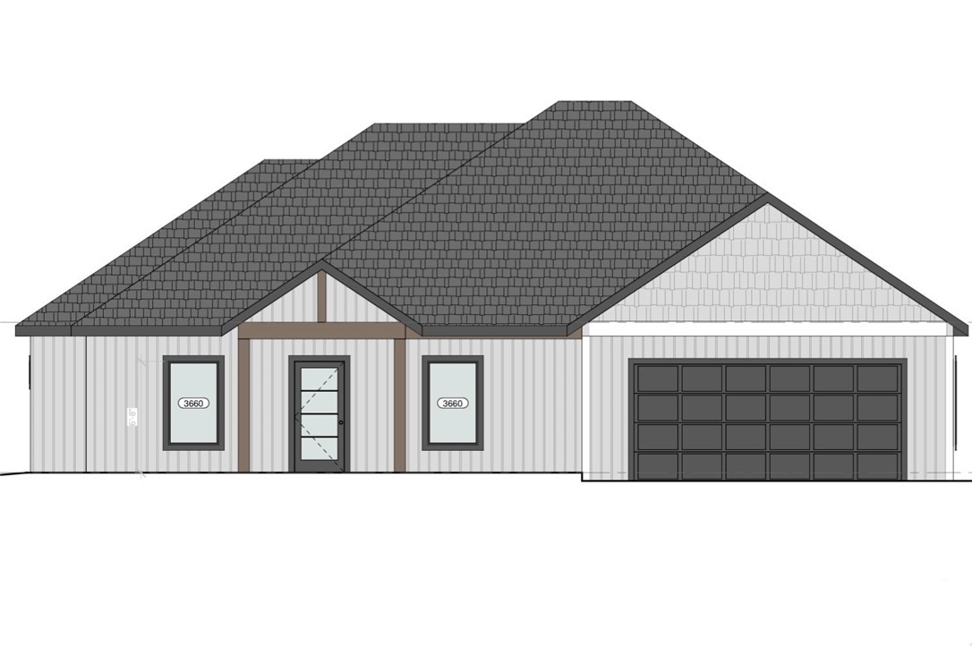 Split floor plan with 3 beds, 2 baths, and an office on a quiet culdesac. Elevated craftsmanship and finishes throughout. Abundant trees surrounding. Septic system. Light landscaping and drive to come.