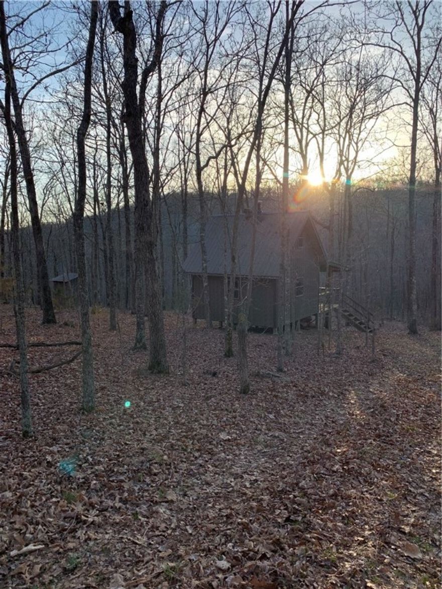 Discover the perfect blend of adventure and tranquility with this beautiful 40-acre recreational property in Madison County, just off Highway 21. The property features a charming cabin, ideal for weekend getaways or extended stays, surrounded by a scenic Ozark landscape. Multiple wet-weather creeks meander through the land, enhancing the natural beauty and providing excellent wildlife habitat. Abundant wildlife, including bear, deer, and turkey, makes this property an outstanding choice for hunting and wildlife observation. A well-established road system provides easy access across the property and leads directly back to the cabin. Utilities, including electric and rural water, are available at the county road to the south, with the rural water tap now in place. This property is a rare opportunity for those seeking privacy, recreation, and a true outdoor retreat. Schedule your private showing today!