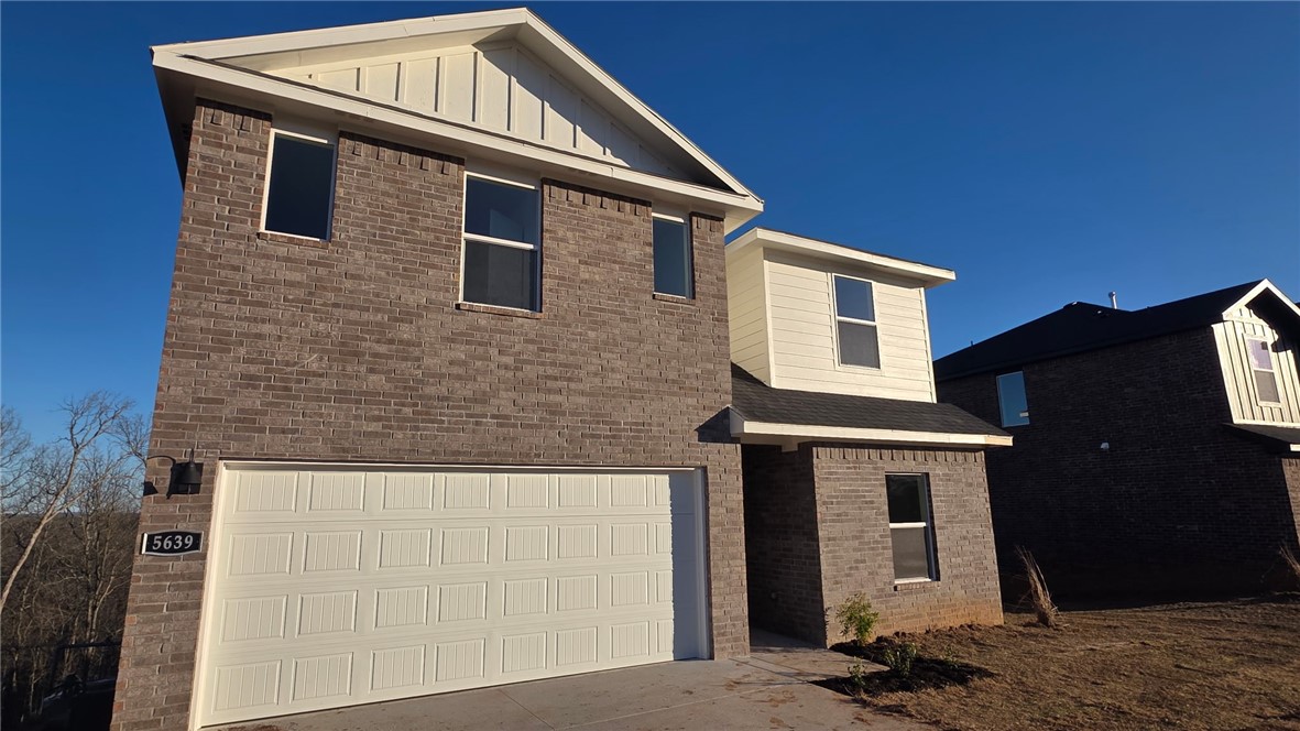 Sold before print! Stunning 2098 Plan with living room, kitchen and half bath down. 2 car garage! Upstairs is Bedroom 1 with 3 secondary bedrooms. The utility room is upstairs where all the bedrooms are! Habberton Ridge in Springdale, is close to the newly developed āC.L. and Willie George Parkā which feature playgrounds, baseball fields, tennis courts, a dog park and walking trails. The kitchen features a beautiful island with gorgeous quartz kitchen countertops, stainless steel appliances and a pantry. Private primary bedroom includes en-suite with gorgeous quartz counter tops, double sinks and a walk-in shower. This home exterior will have 4 sides brick and LP Smart Siding per plan. Covered patio and a landscape package. Garage Door opener! Tankless gas hot water heater! Taxes and Parcel number TBD.