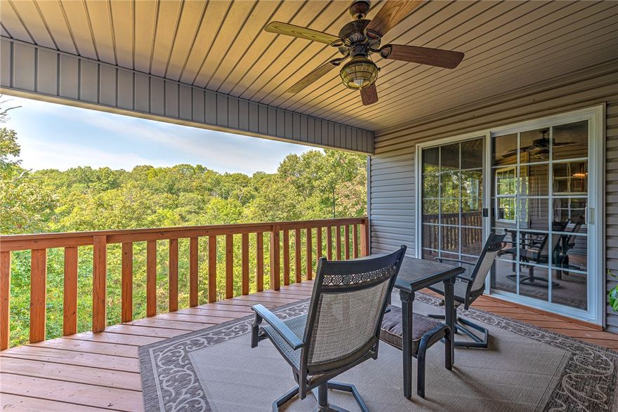 *MOTIVATED SELLER-OFFERING $5,000 SELLER PAID CLOSING COSTS* *NEW CARPET INSTALLED 9/26/25* *AMAZING OPPORTUNITY* *PERFECT LOCATION* This perfectly updated & extremely well-kept home with seasonal Lake Ann views is located in the desirable Back 40 and Lake Ann area with direct access to the mountain bike trail, Flo Ride. It is up the street from the Lake Ann boat ramp. You are not likely to find a better maintained, thoughtfully updated and flexible floor plan than this. The main level has a lovely living area with gas fireplace, well appointed kitchen, full bath, primary bedroom & ensuite as well as an office which could easily be used as a 4th bedroom. The lower level, equally well appointed, features a second living space with gas fireplace, two bedrooms, full bath and a finished walk out bonus area with endless options for use. This home is move-in ready and is perfect for the outdoor life adored by all in Bella Vista! New roof-2020. HVAC-2017 (w/ 2 zones, 20 SEER, maintained twice annually by Paschal).