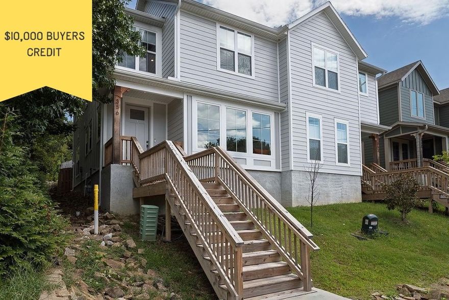 RARE opportunity to own a newly built townhome in Fayetteville's Historic District- just steps from Dickson, the Square, and Greenway. This modern, low maintenance 3 bedroom 2.5 bath home blends high-end finishes with an unbeatable walkable lifestyle. 
Step inside to an open, light-filled layout with tall ceilings, premium flooring, and a chef style kitchen with quartz countertops and custom cabinetry. The spacious living area flows seamlessly to the dining space- perfect for entertaining or quiet nights in. 
Upstairs, the primary suite offers a spa-like bathroom and generous walk in closet. Additional bedrooms provide flexibility for guest, office or a game-day getaway. 
Enjoy the convenience of dedicated parking, lock-and-leave ease. Whether you're a young professional, university affiliate, downsizer, or investor, this property offers premier urban living with none of the hassle! Seller & Preferred Lender offering up to $10,000 closing cost credit and/or rate buydown