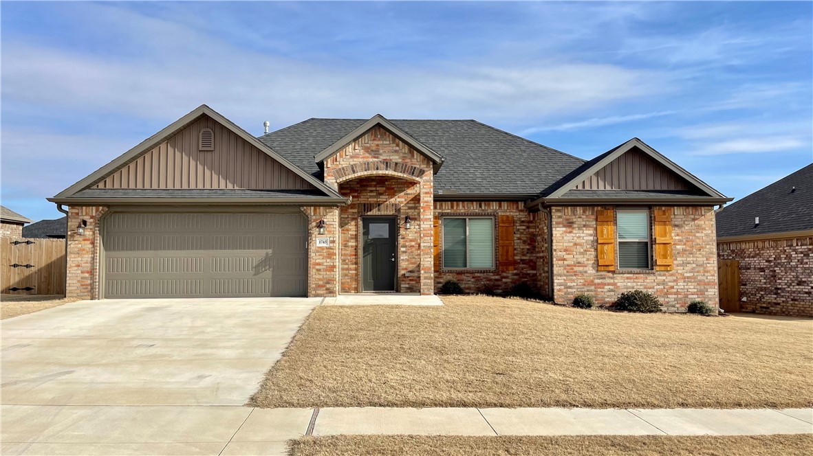 Great location in Prairie Grove. Belle Meade Subdivision close to schools. Newer 3 bedroom, 2 bath, split floor plan, 2 car garage home with privacy fenced back yard. Granite counters in kitchen & baths. Vinyl plank flooring with carpeted bedrooms. No smoking anywhere on property. No parking in the street after 8pm. No basketball goals allowed in front of home. No boats, trailers, RV's or large work trucks over 3 tons may be parked at the home. Tenant responsible for utilities, lawn maintenance, renters insurance, & pest control. Pets negotiable. Refrigerator included. Non-refundable application fee of $45 per adult.