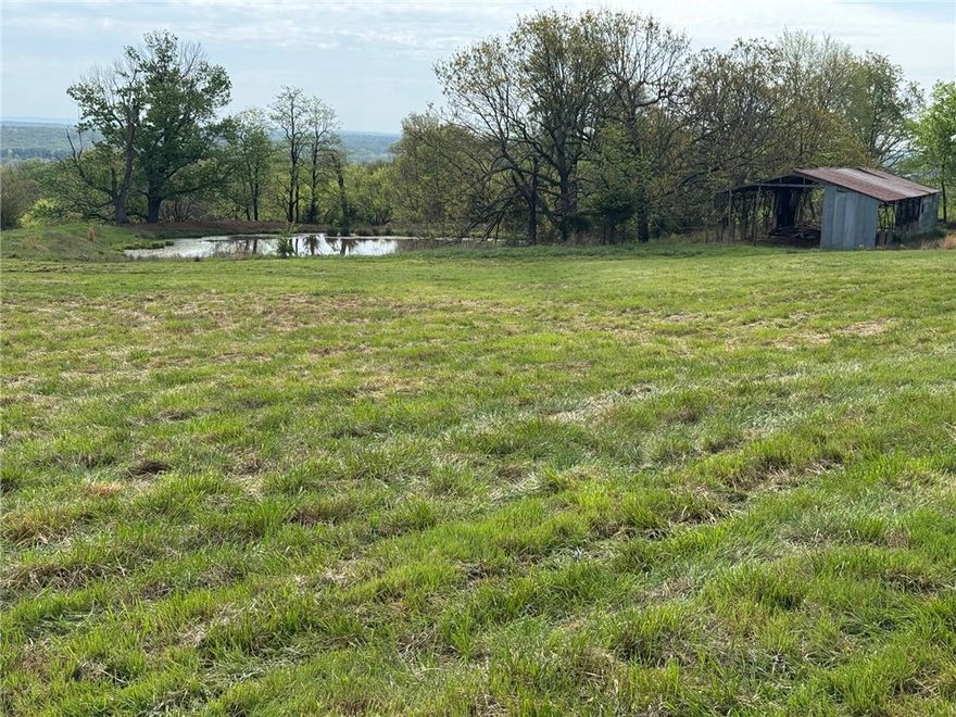 18.54 Acres plus a pond! Beautiful views on blacktop road 15 minutes to Farmington & 15 minutes to Lincoln or Prairie Grove. Large, beautiful tracts with awesome views. Soil test has been done. Splits are in process. No mobiles or chicken houses. Rural water is available from Lincoln. More acreage available. Agent owned. Acreage is subject to change. See ML# 1342729, 1342731-1342736