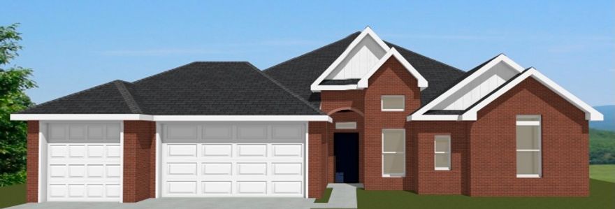 Welcome to the Wilmont Plan, a beautifully designed 4-bedroom, 2-bathroom split-plan that blends style and functionality. The open-concept kitchen and living area create a warm, inviting space perfect for gathering with family and friends. The primary suite is a private retreat, featuring a tray ceiling, a beautifully tiled shower, double sinks, and his-and-hers closets. Plus, enjoy the convenience of a 3-car garage. Don’t miss your chance to own a home in this sought-after community! The builder is offering $10,000 towards closing costs or a rate buydown. Preferred lender incentives available. The pictures are not of the actual house but of a similar plan and finish. Taxes are based on land only. The house is still under construction.