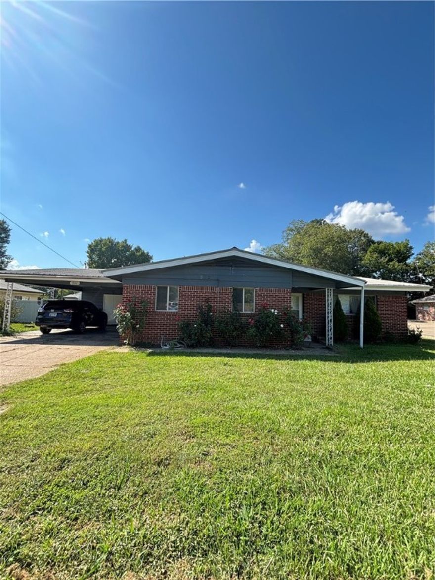 Generously sized home with 3 bedrooms, and 1.5 bathroom with 1,220 sq ft on a 0.26 acre lot. This well designed home features a covered carport, and a spacious backyard with plenty of room for family gatherings. Conveniently located near schools, shopping, and local amenities.