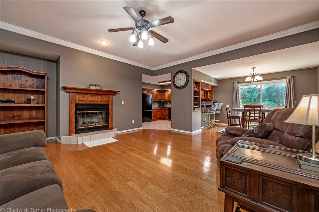 Wonderful quiet setting almost at the end of the cul de sac. Multi level deck options to enjoy entertaining, or sit on the enclosed deck on rainy mornings and drink your coffee. Custom oak cabinets in kitchen, bamboo and oak flooring, NO CARPET! Storage EVERYWHERE in this home both in attic and in basement, 367 sq ft heated and cooled finished room in basement (access on outside of the home) for man cave, media room, craft room, whatever your heart desires. Roof is approximately 6 years old, new garage door opener, house has all copper plumbing pipes. Seller will pay up to $2500 in buyers closing costs with acceptable offer.
