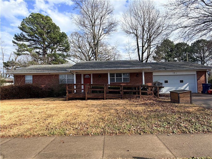 This 3-bedroom, 2-bath home offers approximately 1,530 square feet of comfortable living space in a good location close to the hospital, major shopping, restaurants, and a public golf course. The kitchen, dining, and living areas have been somewhat updated, creating a functional and inviting layout. Step outside to a large backyard with mature trees and a chain-link fence, ideal for pets, play, or entertaining. A great opportunity to own a solid home with convenience and accessibility. Tenant occupied. Please give plenty of notice for showings.