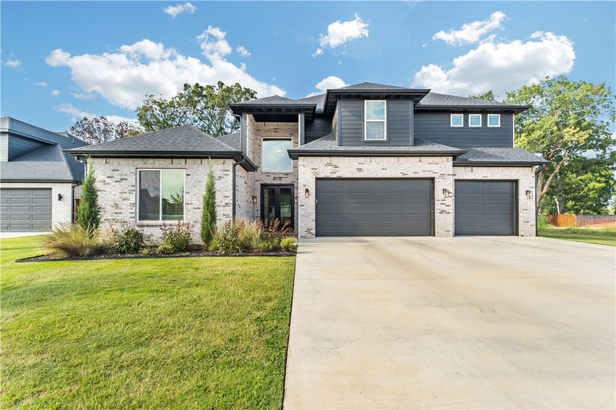 Experience an exceptional lifestyle in the prestigious gated community of Scissortail. This impeccable home is ready for you to move in today. An elegant entryway leads to the living room featuring custom wood beams, a sleek gas fireplace, engineered hardwood floors, and soaring ceilings. Your chef’s kitchen is complete with top-tier appliances, double ovens, gas cooktop, ceiling-height cabinets and granite countertops. A spacious island and walk-in pantry enhance functionality, while the eat-in area adds charm. The primary suite is a sanctuary, with a spa-like bathroom featuring a tiled shower, soaking tub, double sinks, and generous walk-in closet. A secondary bedroom on the main level and a large bonus room upstairs offer flexibility for all of your needs. Enjoy outdoor living on the private covered patio with a fully fenced backyard. Scissortail also offers residents an array of amenities including a modern clubhouse, adult and family pools, exercise room, playground, firepit, and sports court. This has it all.