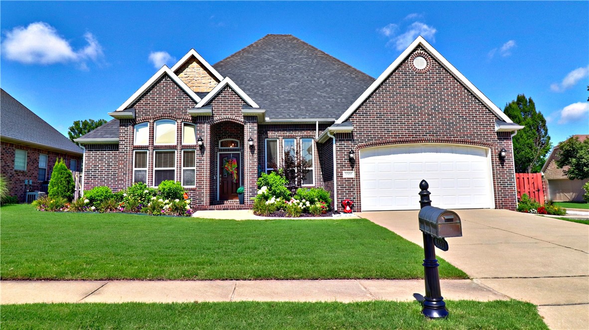 Welcome to Shadow Valley, a premiere, gated, golf course community loaded with amenities. This four bedroom, one level property has two and half baths and is ready for new owners. Impecably maintianed with attention to every detail, sitting on a corner lot with formal dining and office. Heated in ground gunite pool with tanning ledge, stamped concrete decking, light and waterfall added in August of 2019, roof replaced December 2020, new hvac added in February 2020, water heater replaced in 2018. Pergola addition and deck expansion completed in 2016. Property is professionally landscapped and maintained weekly.