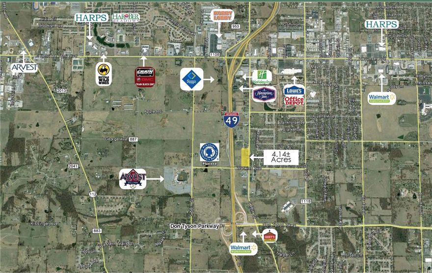 Up to 6.38± Acres Available:
Tract 1: Sold - BNSF Logistics
- Tract 2: 1.14± Acres - $12.00/SF
- Tract 3: 1.21± Acres - $10.00/SF
- Tract 4: 1.75± Acres - $10.00/SF
- Tract 5: 2.28± Acres - $8.00/SF