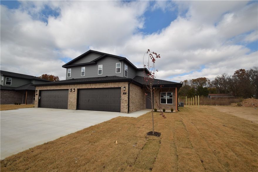 This brand-new, 3-bedroom, 2.5-bath duplex is ready for immediate move-in. The home features luxury vinyl plank flooring throughout the main living areas and upstairs bedrooms. The open-concept layout includes a stylish kitchen with granite countertops and stainless steel appliances. For your convenience, all major appliances are provided, including a washer and dryer. The property also offers a 2-car garage with EV charging capability and a private backyard.

Please note that tenants are responsible for utilities and lawn care. Smoking is not permitted. Pets are negotiable with owner approval and an additional deposit.