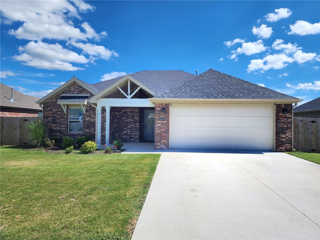 Don't miss this impeccably maintained , beautiful 3 bedroom, 2 bathroom home in Tontitown, AR. High ceilings offer a spacious feel, with a well thought out floor plan. Each room has a walk in closet, while the master offers two closets in the bathroom for convenience, as well as a double sink set in beautiful granite. Positioned on the exterior of the subdivision, it has no house directly against the back yard. Enjoy the backyard fire pit with lighting along the fence, or entertain guests is the open floor plan. Reach out today for a showing.