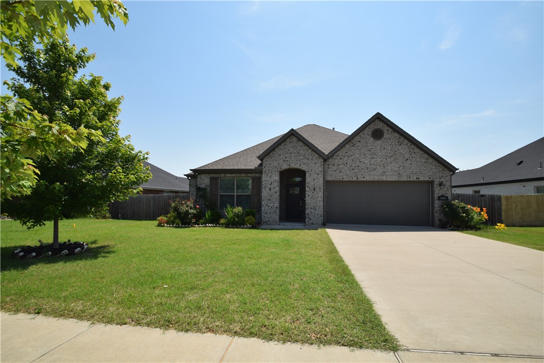 Welcome to the highly sought-after Cornerstone Subdivision! This fantastic 3-bedroom, 2-bath home features wood floors, quartz countertops, stainless steel appliances, and a gas range. The kitchen includes a convenient pantry and vented hood. The open living space combined with a split bedroom floor plan provides comfort and privacy. Step outside to a large, private fenced backyard with storage shed. The new Walmart Home Office and downtown Bentonville are only 5.5 miles away, and you're close to the Bentonville Community Center and 35-acre Creekside Park. Also Enjoy Cornerstone's subdivision amenities: a clubhouse, pool, playground, and trail system with exercise stations. Pets are negotiable with owner approval and an additional deposit, no smoking, and a one-year lease is required.