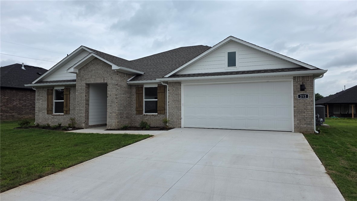 Sold before print! Wonderful Warren Plan in Shepherd Hills in Lowell! Fabulous location with convenient access to the highway! Introducing Shepherd Hills, the newest home community in Lowell, AR! From shaker-style cabinets to smart home technology, every detail is designed for luxurious living. Located near major amenities and just a short drive from Rogers, Shepherd Hills is the perfect place to call home. Book your tour now with your favorite realtor and experience the epitome of modern living. Taxes and Parcel TBD.