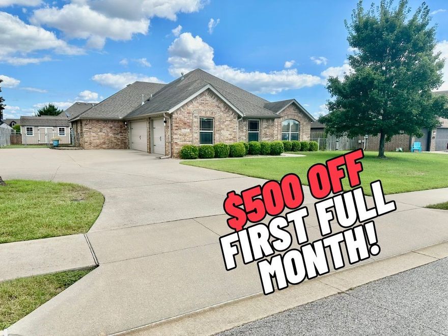 $500 Off First Full Month!!! Don’t miss this beautiful 3-bedroom, 2.5-bath home with a split floor plan and hardwood floors throughout. The oversized bedrooms feature walk-in closets, some with built-in drawers for extra storage. Just minutes from Pinnacle, Top Golf, Target, and the Promenade, yet privately tucked away, this home offers the best of both convenience and retreat. Enjoy mornings on the screened-in porch or gather with friends in the cooler months. Set on over a quarter acre, the property includes a spacious storage shed and an impressive 3-car, temperature-controlled garage.**NO PETS**