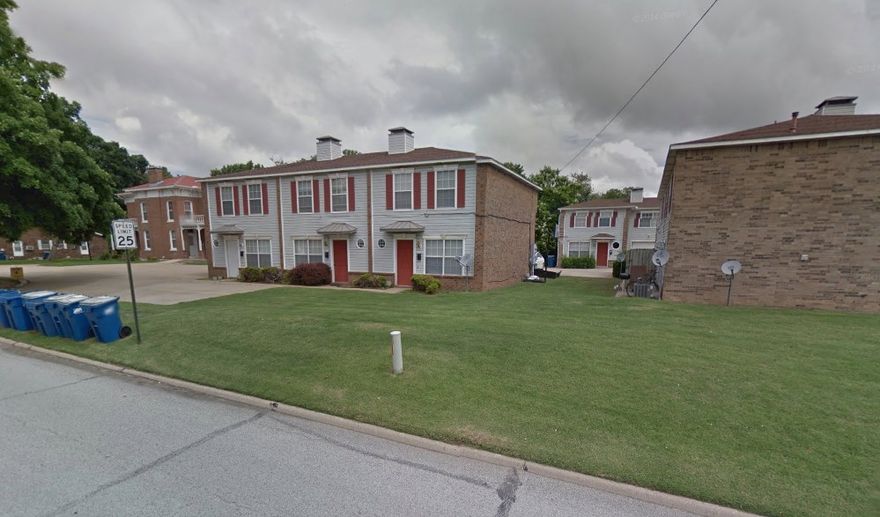 10 unit apartment / townhouse complex located in an excellent location just down the road from the Bentonville Square, Walmart Home Office and Crystal Bridges Museum. Complex consists of 6 2 bedroom units and 4 3 bedroom units with attached single car garages. Currently 100% leased with MASSIVE future potential for rental increases due to location.