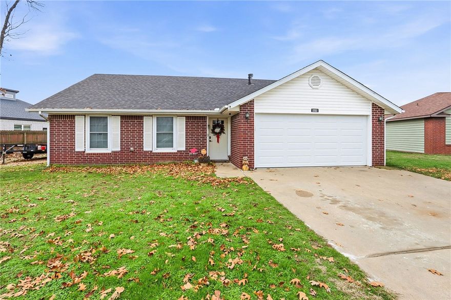 Tucked away at the end of a quiet cul-de-sac in Centerton’s desirable North Forty neighborhood, this move-in ready 4-bedroom, 2-bath all-brick home includes a flex bonus room ideal for a home office, playroom, or optional 5th bedroom.

The timeless brick exterior offers lasting curb appeal, while the functional, open layout accommodates households of all sizes. Enjoy privacy and minimal traffic on this cul-de-sac lot, plus long-term energy savings with owned solar panels—fully paid off at closing (no lease!).

Located in the Bentonville School District, you’re minutes from parks, shopping, dining, and quick access to I-49, making commuting across Northwest Arkansas easy. With flexibility, sustainability, and everyday convenience, this home checks all the boxes. Schedule your showing today.