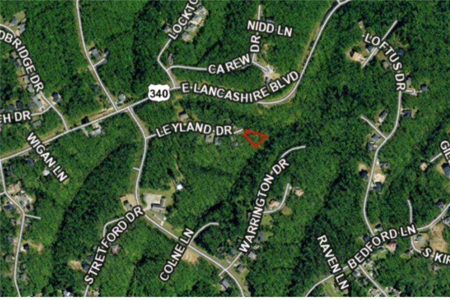 Lot for sale ready to develop into the home of your dreams.