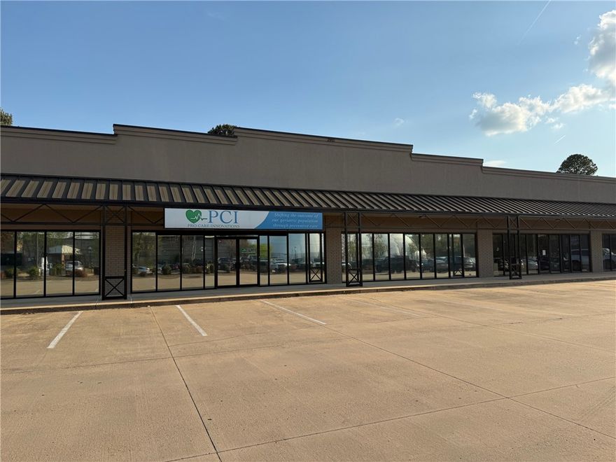 Office space for lease in East Fayetteville off the corner of Zion Road and N Crossover Road. Location is currently built out as a wide open office space with lots of windows for natural light. One private office downstairs. Large breakroom with refrigerator and dishwasher. Two ADA bathrooms on the first floor. Upstairs is a heated and cooled conference room or large office. 3,408 SF Downstairs. 318 Heated SF upstairs. Additional 680 SF upstairs not heated that is available for storage.